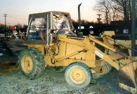 Case 480ll tractor cab