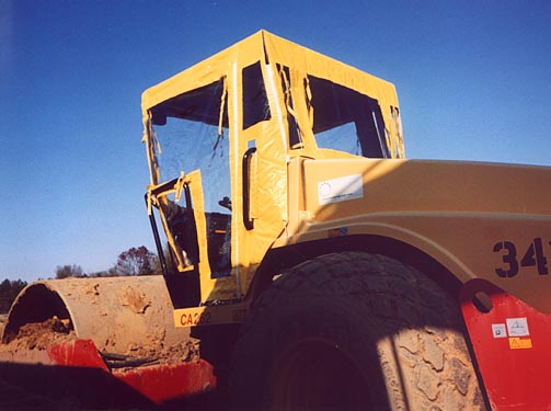 Dynapac CA262 tractor cab